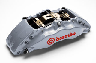 Picture of 2019 acura nsx brembo performance brake calipers silver front left