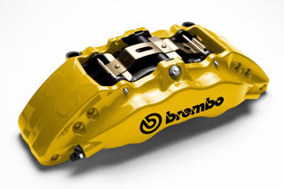 Picture of 2018 acura nsx brembo performance brake calipers yellow front right