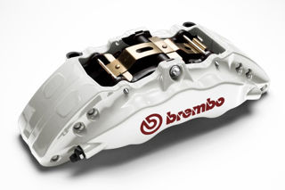 Picture of 2020 chevrolet camaro brembo performance brake calipers white front left