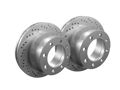 Picture of 1974 jeep cherokee chromebrakes drilled and slotted silver front rotor